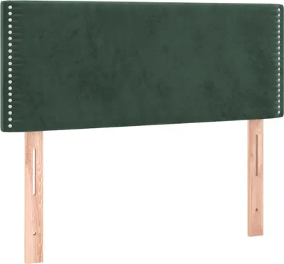 Produktbild von vidaXL Kopfteil Dunkelgrün 80x5x78/88 cm Samt
