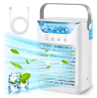 Obrázek produktu pro Mobilní klimatizace, chladič vzduchu, ventilátor, 4 v 1, přenosný design