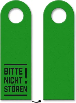 Produktbild von 10x Bitte nicht stören! Türhänger Türanhänger Türschild Schild an der Türklinke