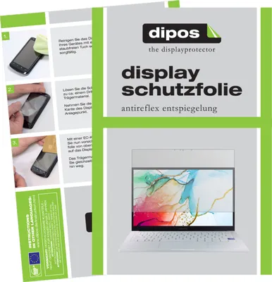 Produktbild von 2x Schutzfolie für Samsung Galaxy Book Ion 13.3 Zoll matt Displayschutzfolie Folie Display Schutz dipos