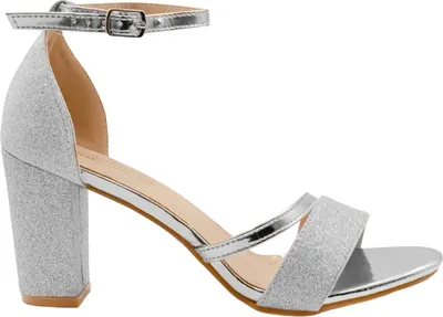 Image de Where's That From - Sandales pour femmes "Perla" WM112 (39 EU) (Silver)