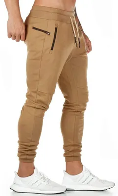 Immagine prodotto di Pantaloni da jogging da uomo in cotone con elastico in vita