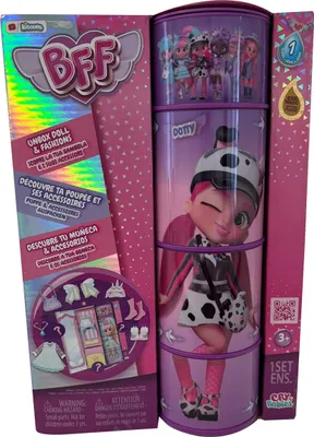 Obrázok produktu pre Najlepší priateľ navždy Cry Babies bábika Dotty s červenými vlasmi šatník bábiky oblečenie, topánky, bunda, ponožky, doplnky pre bábiku