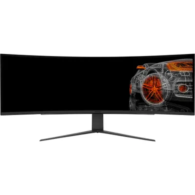 Zdjęcie produktu dla LG UltraGear, 124,5 cm (49"), 5120 x 1440 px, Quad HD, LED, 1 ms, Czarny