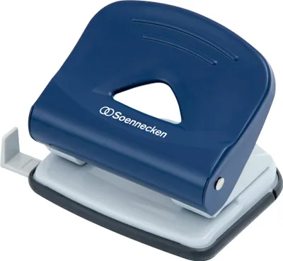 Produktbild von Locher 3277 bis 25 Blatt Metall blau Packung mit 12 Stück