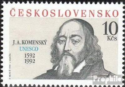 Produktbild von Briefmarken Tschechoslowakei 1992 Mi 3110 (kompl.Ausg.) postfrisch Komensky