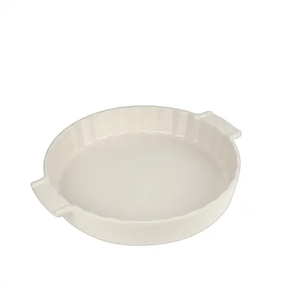 Produktbild von PEUGEOT Keramik Quicheform APOLLIA 30cm Ecru Tortenform Ofen Spülmaschinenfest