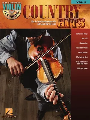 Zdjęcie produktu dla Violin Play-Along Volume 9 Country Hits - Book/Online Audio