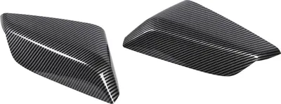 Immagine prodotto di 2PCS Specchietto retrovisore porta stile fibra di carbonio forte protezione copertura alare resistente alle intemperie per Malibu 2016 al 2020