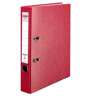 Produktbild von Segregator A4 5cm PP czerwony Q file