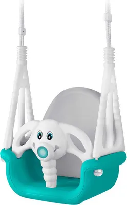 Produktbild von Ricokids 3-in-1 Elefanten-Eimerschaukel, Türkis