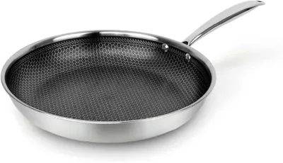 Produktbild von Qulinart by Brandt - Die Bratpfanne mit Antihaftbeschichtung eignet sich für all