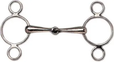 Image de Sefton, filet à trois anneaux, argent, 13,5 cm, argent, 13,5 cm