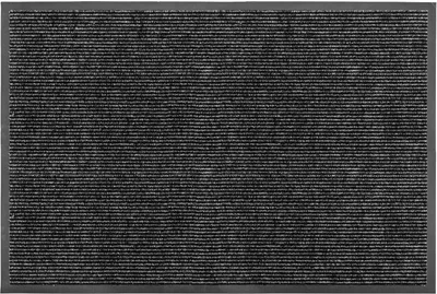 Produktbild von e-floor Platinum Fußmatte 60x90cm – Eleganz und Sauberkeit für Ihr Zuhause und Geschäft | Effektiver Schutz vor Schmutz und Feuchtigkeit - grau