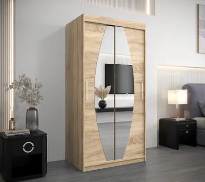 Image de MINIO Armoire 100 cm ELYPSE Sonoma