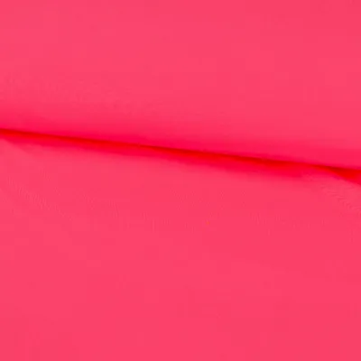 Produktbild von Stoff Meterware Softshell Outdoor Fleece-Rückseite uni neon Pink 144cm