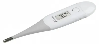 Zdjęcie produktu dla Medisana 23410, Termometr kontaktowy, Szary, Biały, Pacha, Przyciski, 32 - 42,9 °C, 185 mm