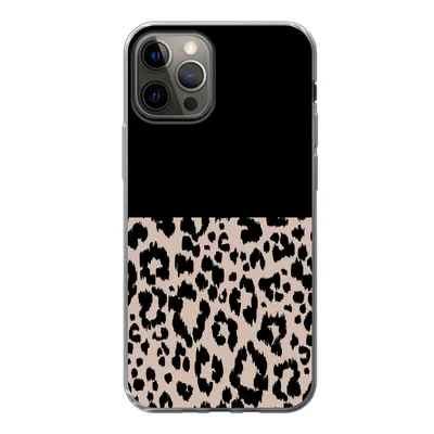 Produktbild von MuchoWow® Handyhülle Schutzhülle Hülle für iPhone 13 Pro Panther Druck - Tiere - Schwarz Silikon Softcase Handy Hülle - Handy-Tasche