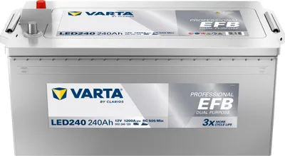 Produktbild von Varta LED240 Professional EFB 12V 240Ah 1200A 930 240 120