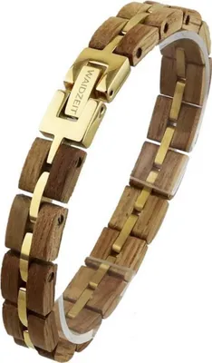 Produktbild von Element Armband Waidzeit Barrique vergoldet - EL-B02