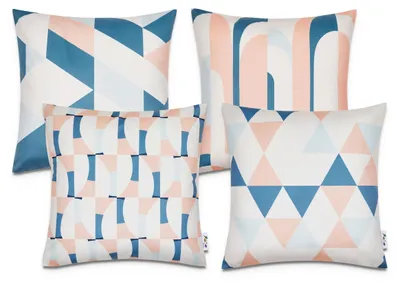 Produktbild von Kissenbezüge Deko Wohnzimmer Geometrisch Muster Kissenbezug Sofa Zierkissenbezug