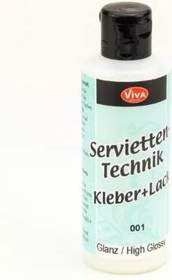 Immagine prodotto di Viva Decor 112100113 ViVA DECOR colla tecnica per tovaglioli + vernice, 82 ml