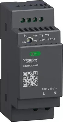 Obrázok produktu pre Schneider Electric ABLM1A24012, PS transformátor, 36 mm, 55,6 mm, 91 mm, 170 g, 110 mm