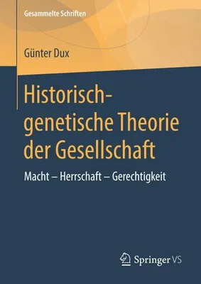Obrázok produktu pre Historisch-genetische Theorie der Gesellschaft