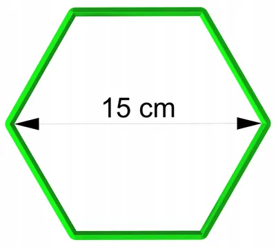 Produktbild von Cookie Monster Plätzchenausstecher Sechseck Geometrisch 15cm