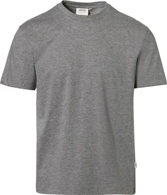 Produktbild von HAKRO T-Shirt Heavy 293, grau meliert, L