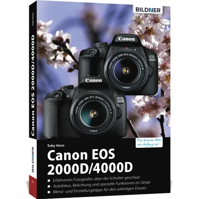 Produktbild von Canon EOS 2000D/4000D - Das umfangreiche Praxisbuch zu Ihrer Kamera