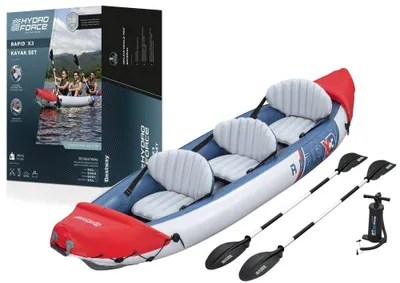 Produktbild von Bestway® Hydro Force® Kajak-Set Rapid™ X3 381 x 100 x 44 cm