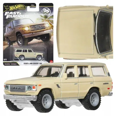 Produktbild von Hot Wheels Fast & Furious Autos, Premium-Bundle Auto für erwachsene Sammler, Auto, 3 Jahr(e), Kunststoff, Metall