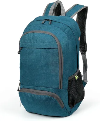 Productafbeelding van Wandelrugzak 27 l, waterdicht, 43 x 30 x 21 cm, 280 g, voor wandelen, waterblauw