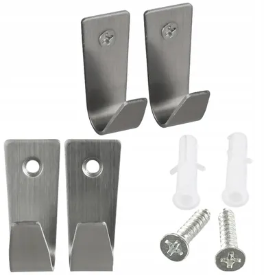 Produktbild von SEPIO Badezimmer Haken Silber, Badaccessoires, Badezimmer Hook, Aufhängehaken, Handtuchhalter Bad