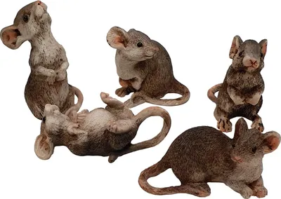 Produktbild von Dekofigur Maus braun 5 x 3 x 5 cm