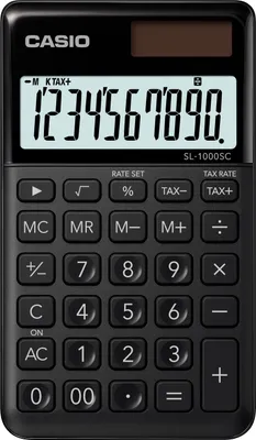 Obrázek produktu pro Casio SL-1000SC-BK černá