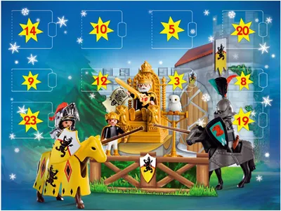 Produktbild von PLAYMOBIL 4163 Adventskalender Kaiserliches Ritterturnier