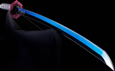Zdjęcie produktu dla Demon Slayer: Kimetsu no Yaiba Proplica Replica 1/1 Nichirin Sword (Giyu Tomioka) 95 cm