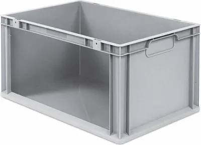 Produktbild von Eurobox NextGen Store | HxBxT 32x40x60cm | 65 Liter | Seite offen | Eurobehälter, Transportbox, Transportbehälter, Stapelbehälter