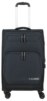 Productafbeelding van Travelite Startset - 4-wielen trolley M, 67 cm, antraciet