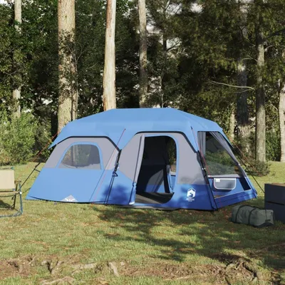 Produktbild von Campingzelt für 9 Personen, blau, 441 x 288 x 217 cm