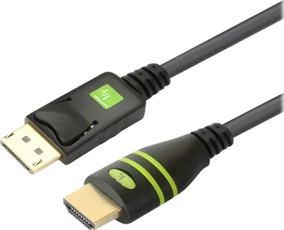 Image de Techly DisplayPort 1.1 auf HDMI Kabel schwarz 2m