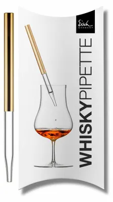 Obrázek produktu pro Eisch Whisky Pipette Gentleman Gold, ředicí pipeta, sklo, zlatá, 16,5 cm, 86599902
