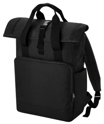 Produktbild von Bagbase - Laptop-Tasche, Roll Top FK1109 (Einheitsgröße) (Schwarz)
