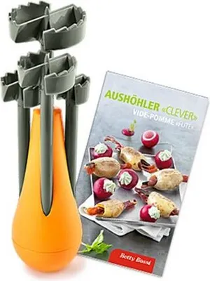 Produktbild von Betty Bossi Gemüseschneider Aushöhler Clever, für Gemüse und Früchte