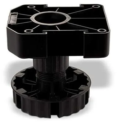 Zdjęcie produktu dla Nóżki meblowe regulowane 90 mm metalowe zestaw 4 szt do mebli