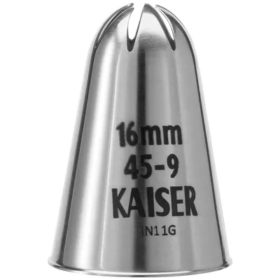 Produktbild von Kaiser Sterntülle geschlossen 16 mm Profi Deko-Center