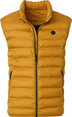 Produktbild von REDMOND Casual Herren Steppweste Stehkragen Polyester Gelb 3XL