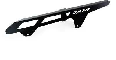 Produktbild von Kettenschutz kompatibel mit Kawasaki ZX-12R BJ 2000-05 Logo schwarz